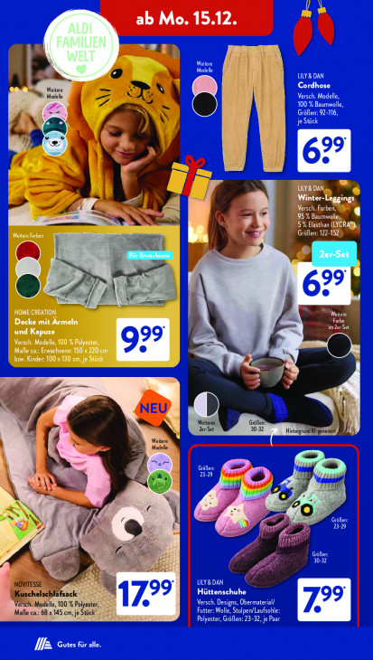 Aldi Süd Angebote ab 15.12.25 bis 20.12.25