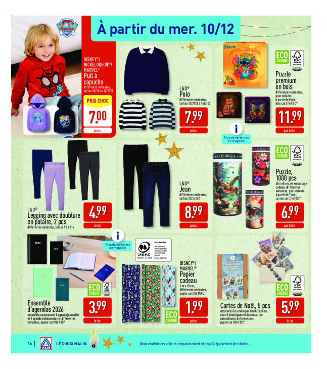 Aldi Dépliant 08.12.2025