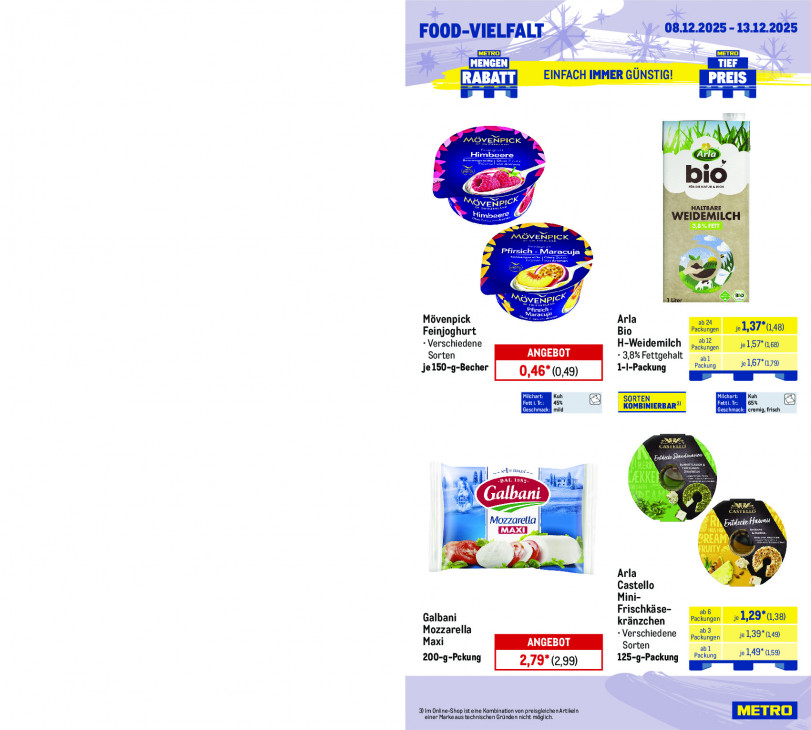 Metro Angebote ab 08.12.25 bis 13.12.25