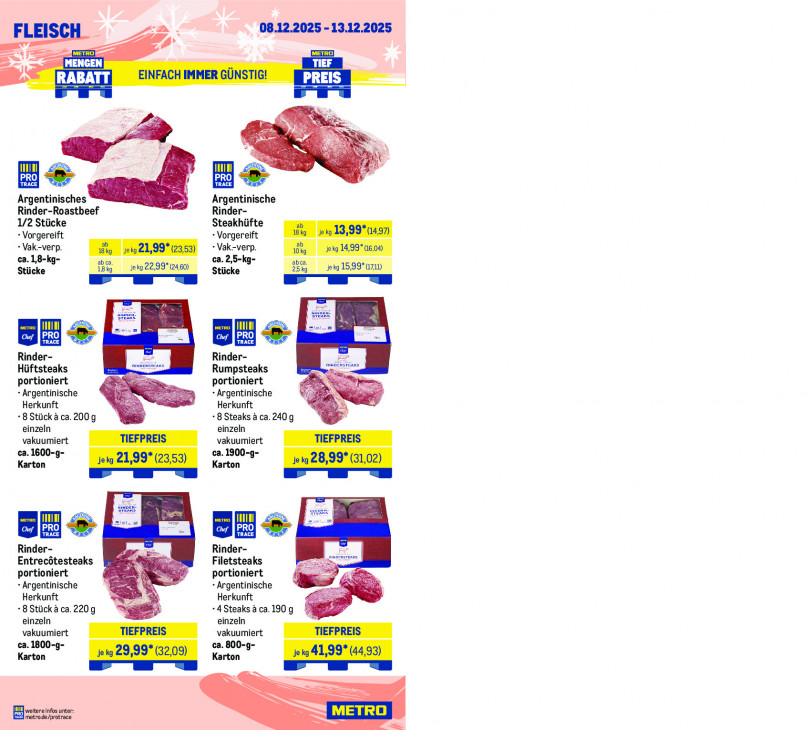 Metro Angebote ab 08.12.25 bis 13.12.25