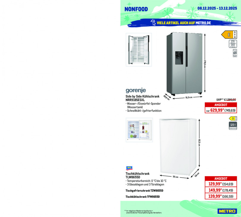 Metro Angebote ab 08.12.25 bis 13.12.25