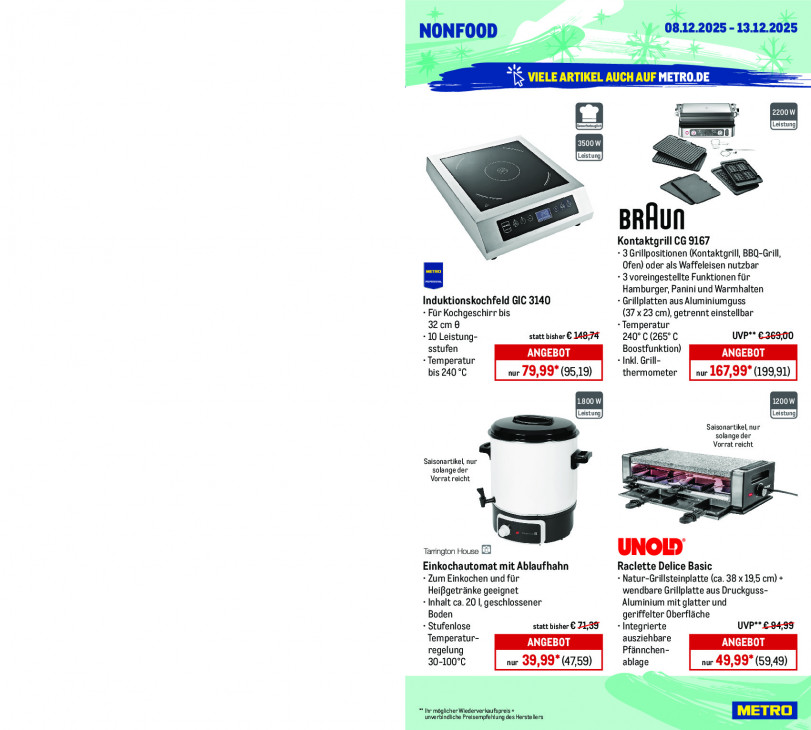 Metro Angebote ab 08.12.25 bis 13.12.25