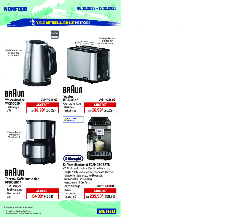 Metro Angebote ab 08.12.25 bis 13.12.25