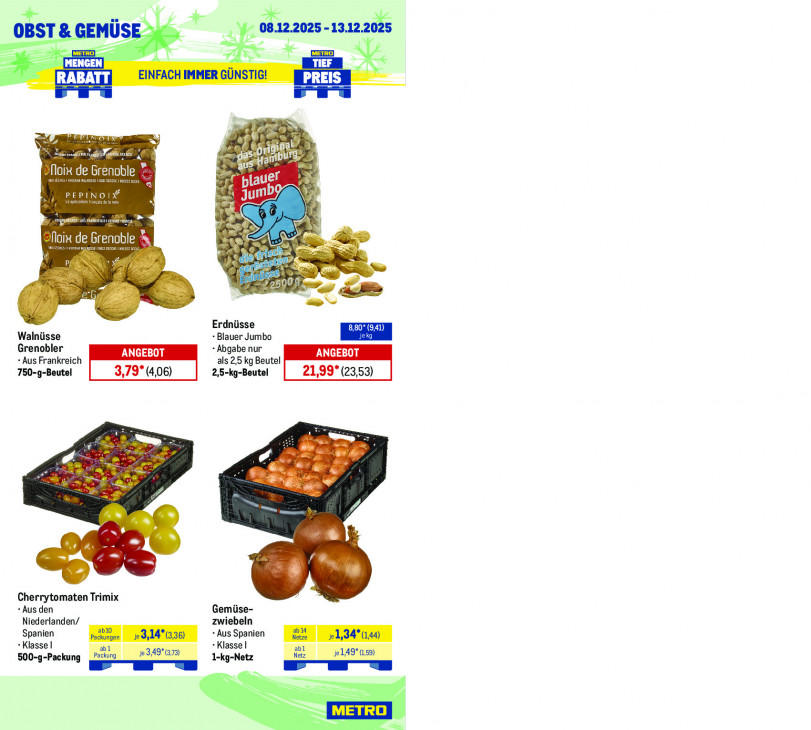 Metro Angebote ab 08.12.25 bis 13.12.25