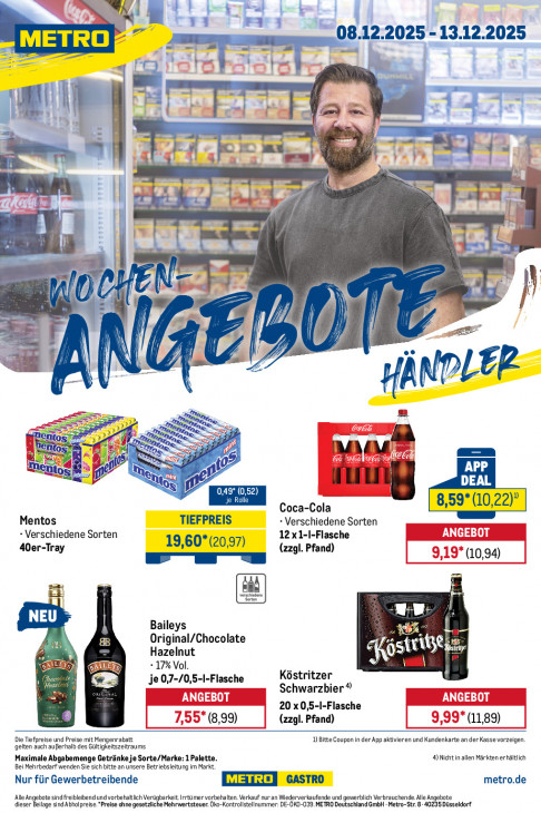 Metro Angebote ab 08.12.25 bis 13.12.25