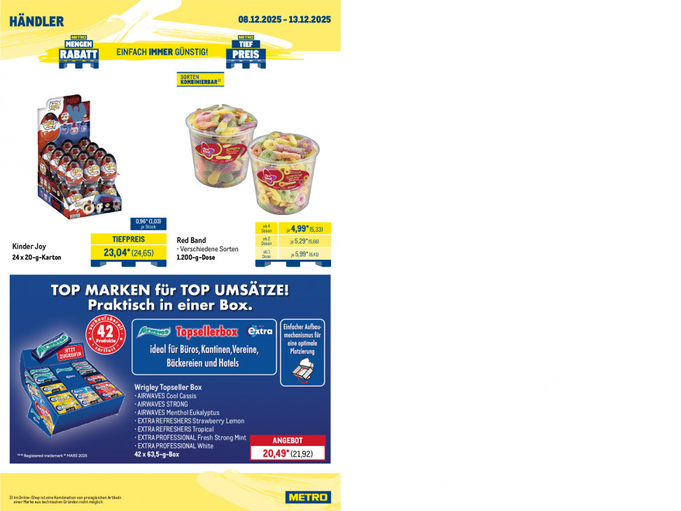 Metro Angebote ab 08.12.25 bis 13.12.25