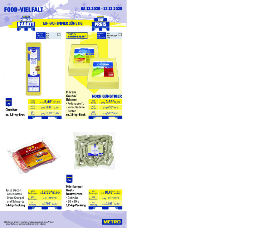 Metro Angebote ab 08.12.25 bis 13.12.25