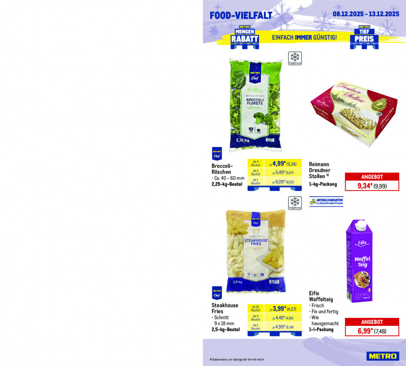 Metro Angebote ab 08.12.25 bis 13.12.25