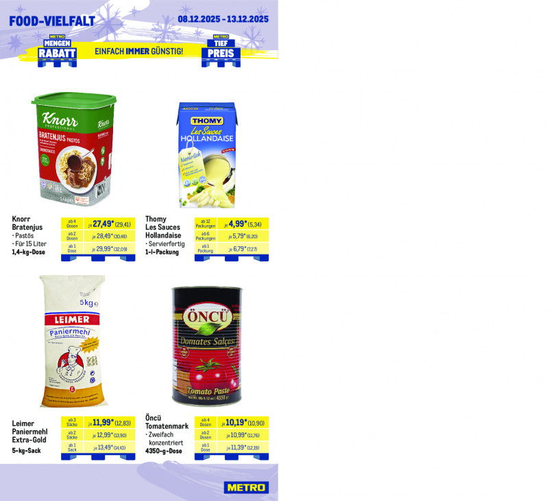 Metro Angebote ab 08.12.25 bis 13.12.25