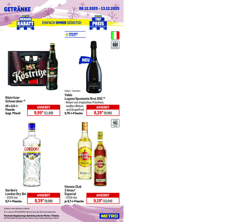 Metro Angebote ab 08.12.25 bis 13.12.25