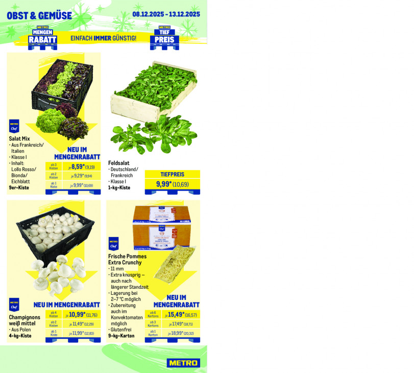 Metro Angebote ab 08.12.25 bis 13.12.25