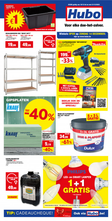 Hubo 10.12.25 - 21.12.25