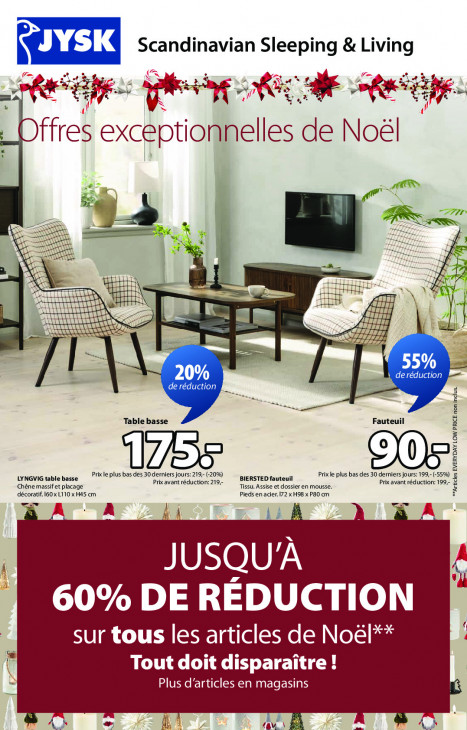 Jysk Dépliant 08.12.2025