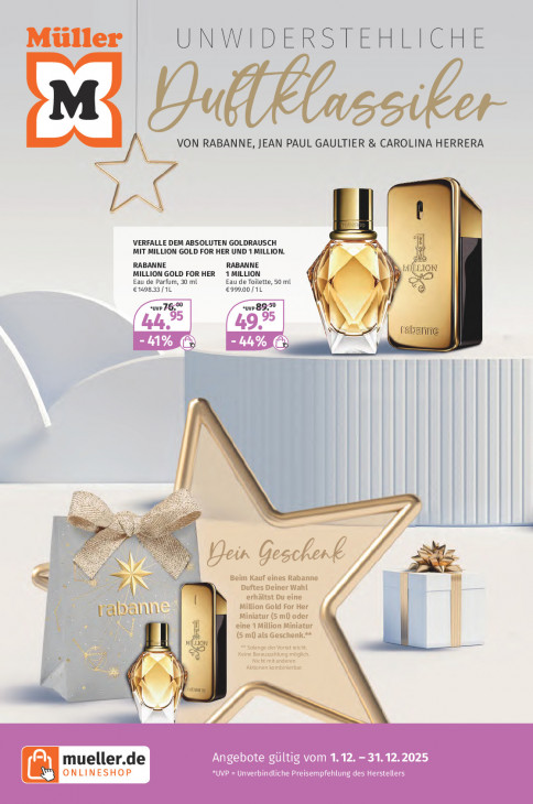 Müller Angebote ab 01.12.25 bis 31.12.25