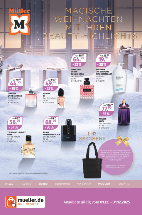 Müller Angebote ab 01.12.25 bis 31.12.25