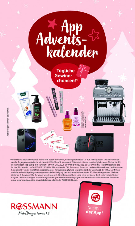 Rossmann Angebote ab 15.12.25 bis 19.12.25