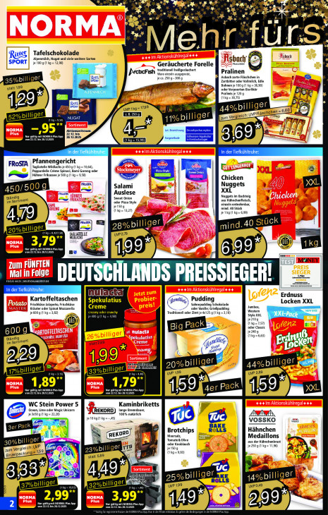 Norma Angebote ab 22.12.25 bis 27.12.25