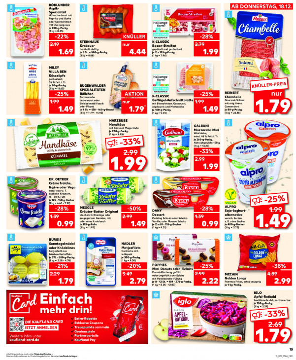 Kaufland Angebote ab 18.12.25 bis 24.12.25