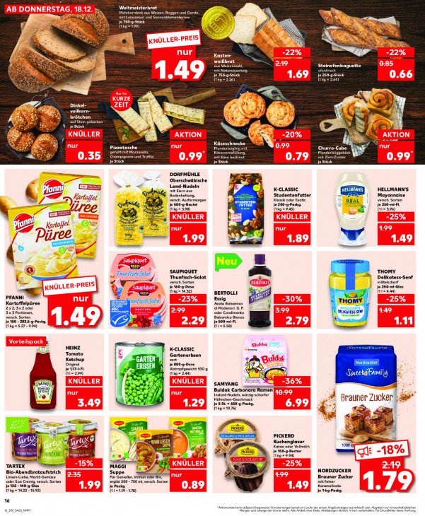 Kaufland Angebote ab 18.12.25 bis 24.12.25