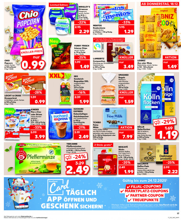 Kaufland Angebote ab 18.12.25 bis 24.12.25