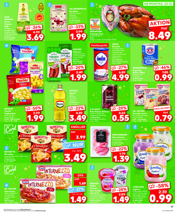 Kaufland Angebote ab 18.12.25 bis 24.12.25