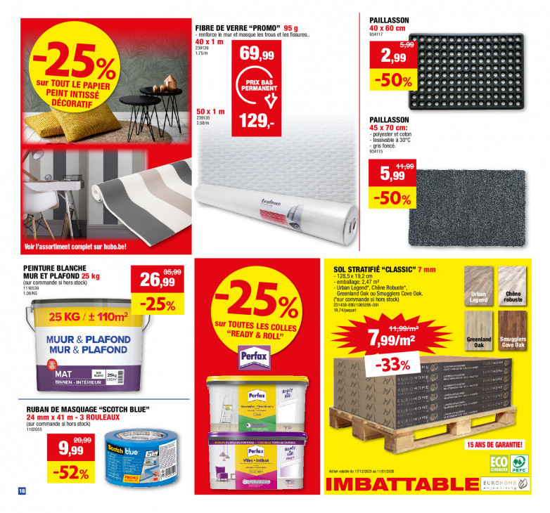 Hubo Dépliant 17.12.2025