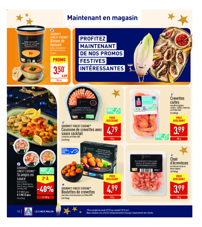 Aldi Dépliant 22.12.2025