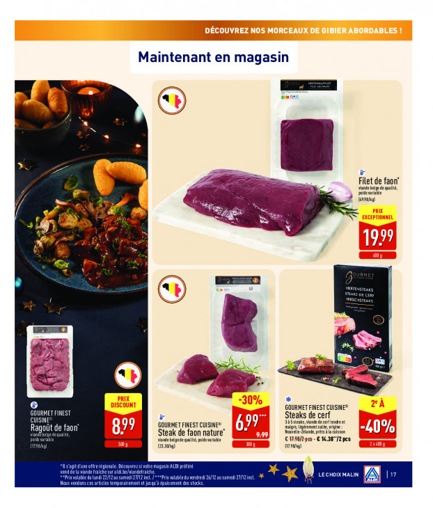 Aldi Dépliant 22.12.2025