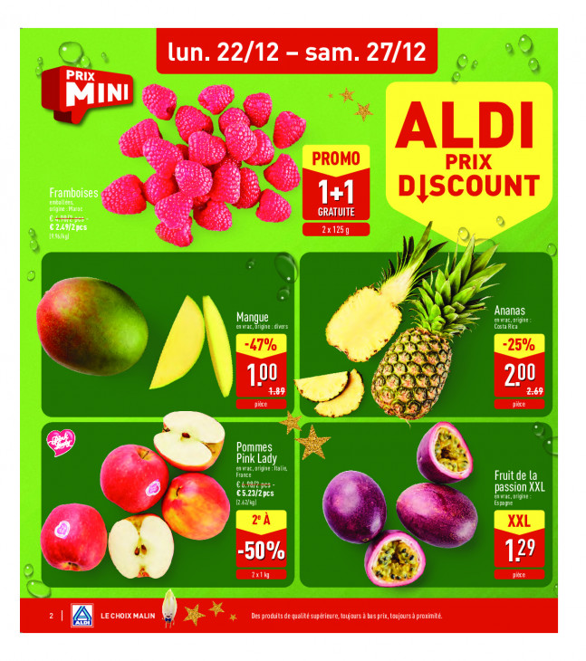 Aldi Dépliant 22.12.2025