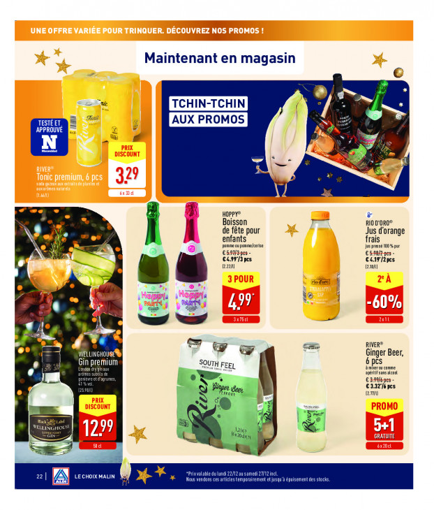 Aldi Dépliant 22.12.2025
