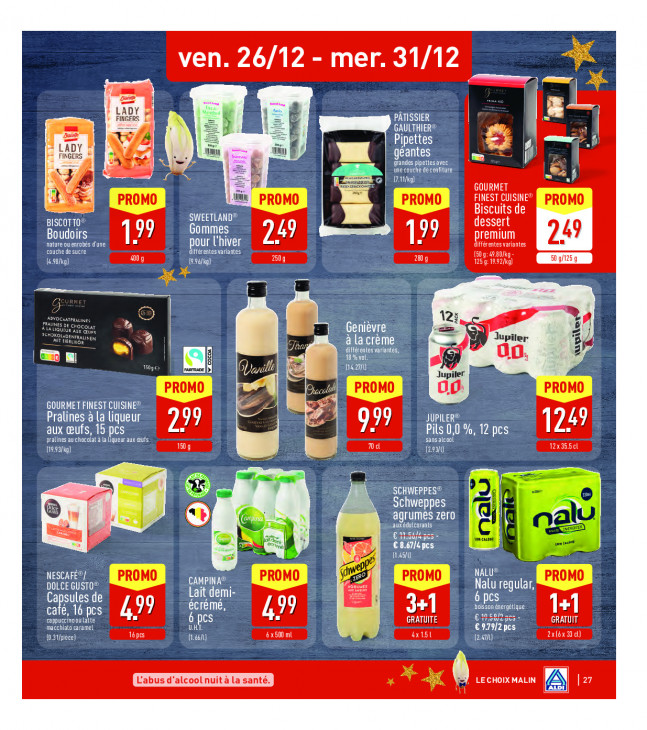 Aldi Dépliant 22.12.2025