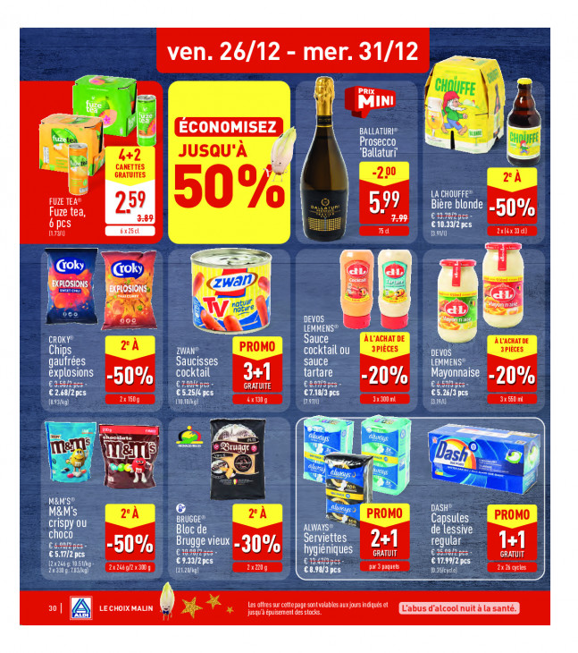 Aldi Dépliant 22.12.2025
