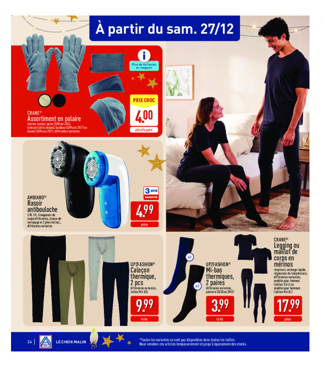 Aldi Dépliant 22.12.2025