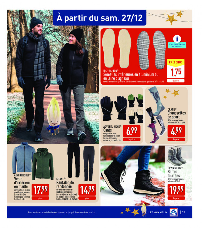 Aldi Dépliant 22.12.2025