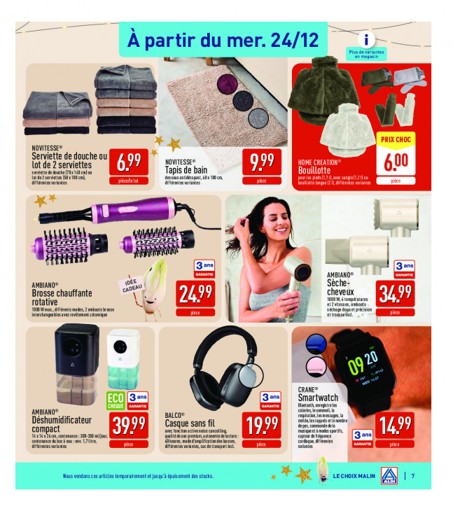 Aldi Dépliant 22.12.2025