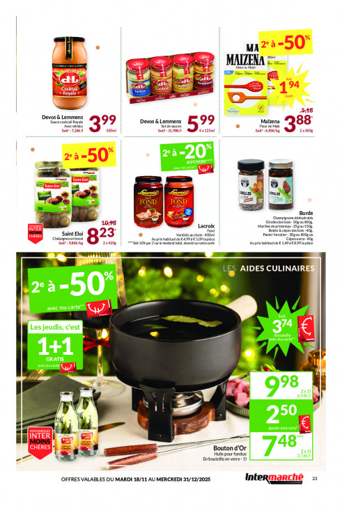 Intermarché Dépliant 18.12.2025