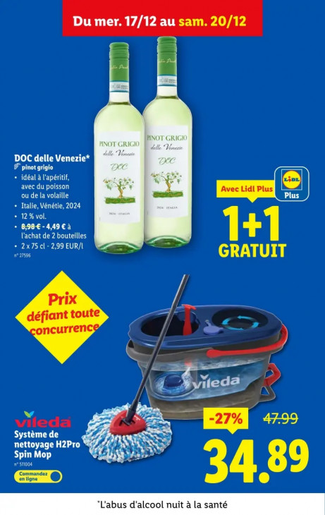 Lidl Dépliant 17.12.2025