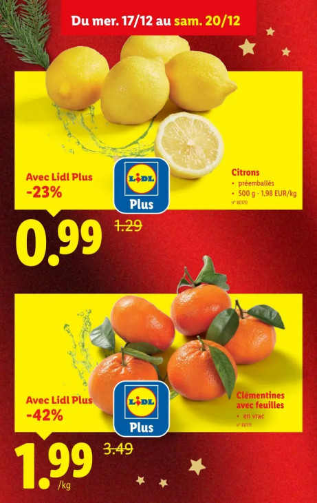 Lidl Dépliant 17.12.2025