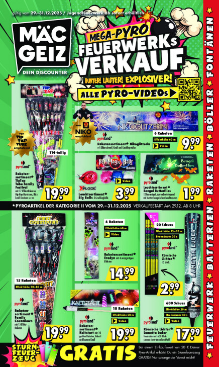 Mäc Geiz Angebote ab 29.12.25 bis 31.12.25