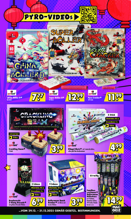 Mäc Geiz Angebote ab 29.12.25 bis 31.12.25