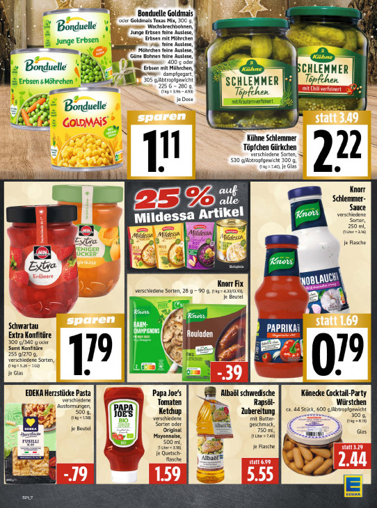Edeka Angebote ab 22.12.25 bis 27.12.25