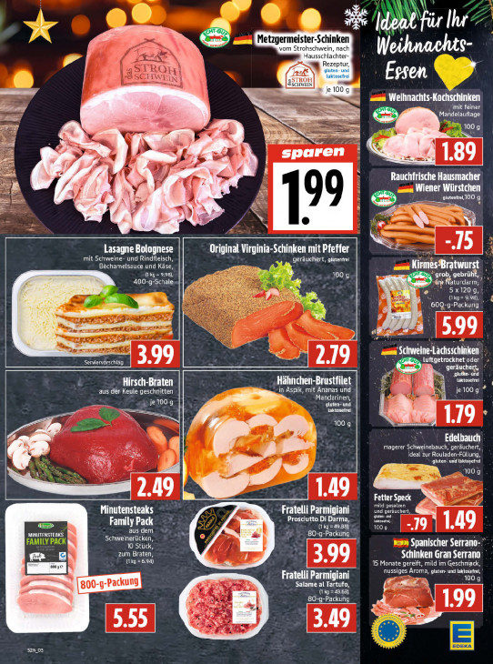Edeka Angebote ab 22.12.25 bis 27.12.25