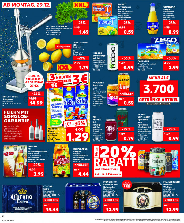 Kaufland Angebote ab 27.12.25 bis 31.12.25