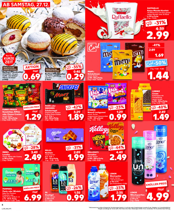 Kaufland Angebote ab 27.12.25 bis 31.12.25