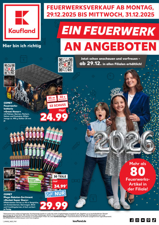 Kaufland Angebote ab 29.12.25 bis 31.12.25