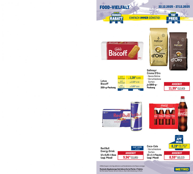 Metro Angebote ab 22.12.25 bis 27.12.25