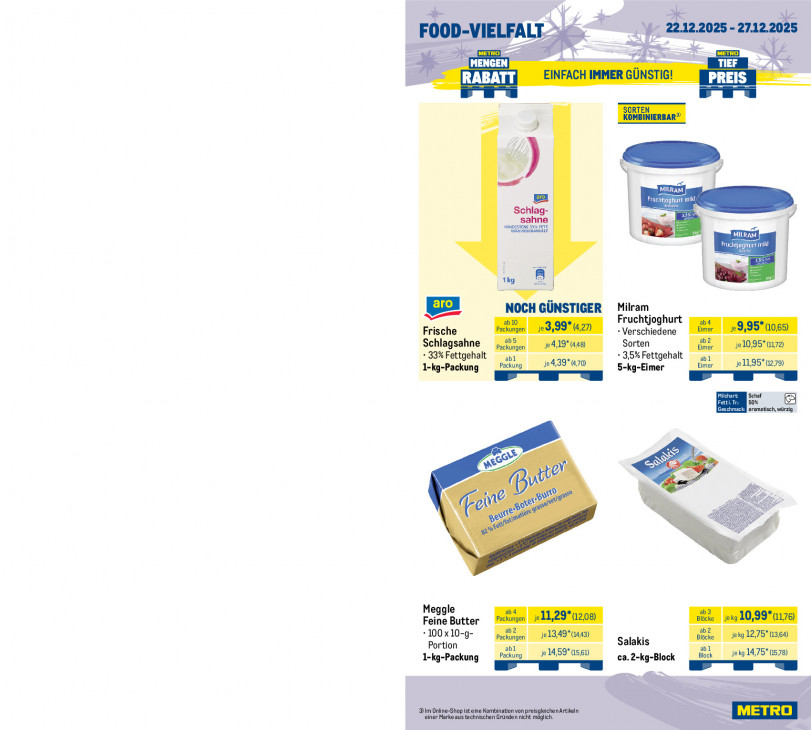 Metro Angebote ab 22.12.25 bis 27.12.25