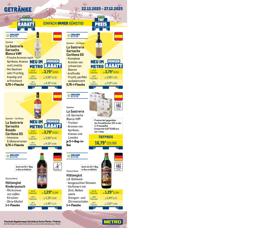 Metro Angebote ab 22.12.25 bis 27.12.25