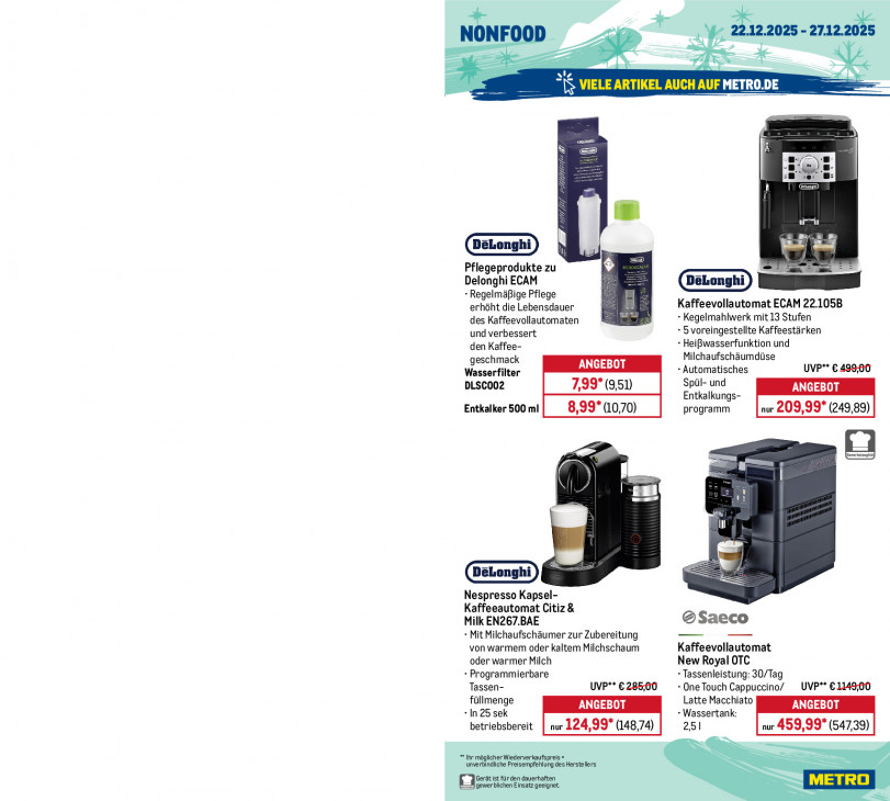 Metro Angebote ab 22.12.25 bis 27.12.25