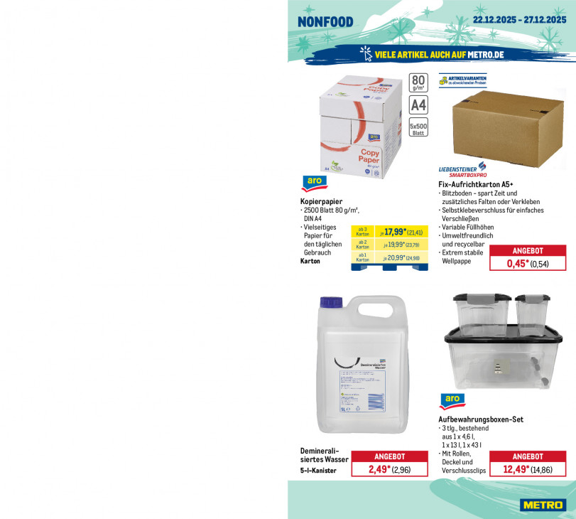 Metro Angebote ab 22.12.25 bis 27.12.25